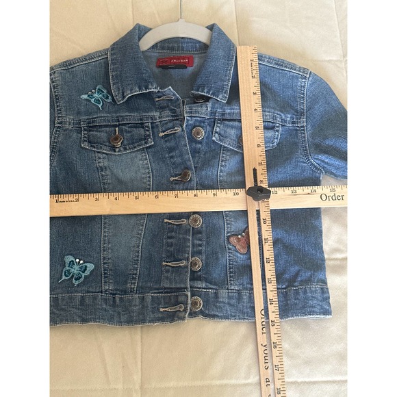 Arizona Jeans‎ Company Denim Jacket Women Small - Picture 6 of 10